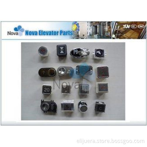 AC12V, AC24V Electric Elevator Push Button Switch with Brai